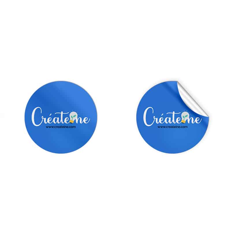 stickers créateine logo